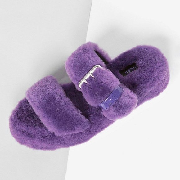 purple uggs slippers